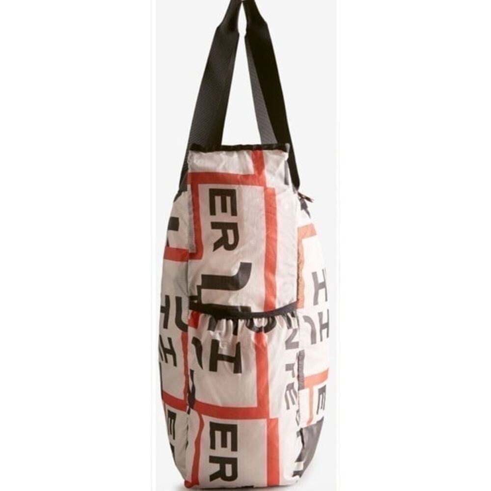 NWT❤️Hunter Original Ripstop Exploded Logo Packable Tote - Picture 5 of 11